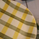 Flat plate - Torchon pattern - Moulin des Loups earthenware