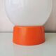 Vintage orange ceiling light 1970