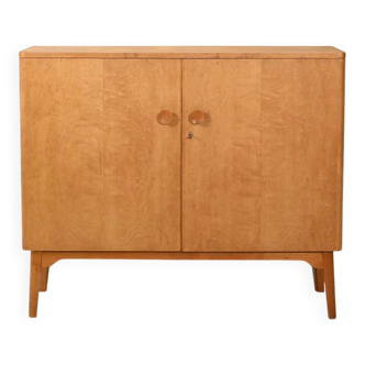 Birch highboard “Swedish Grace”, 1940s