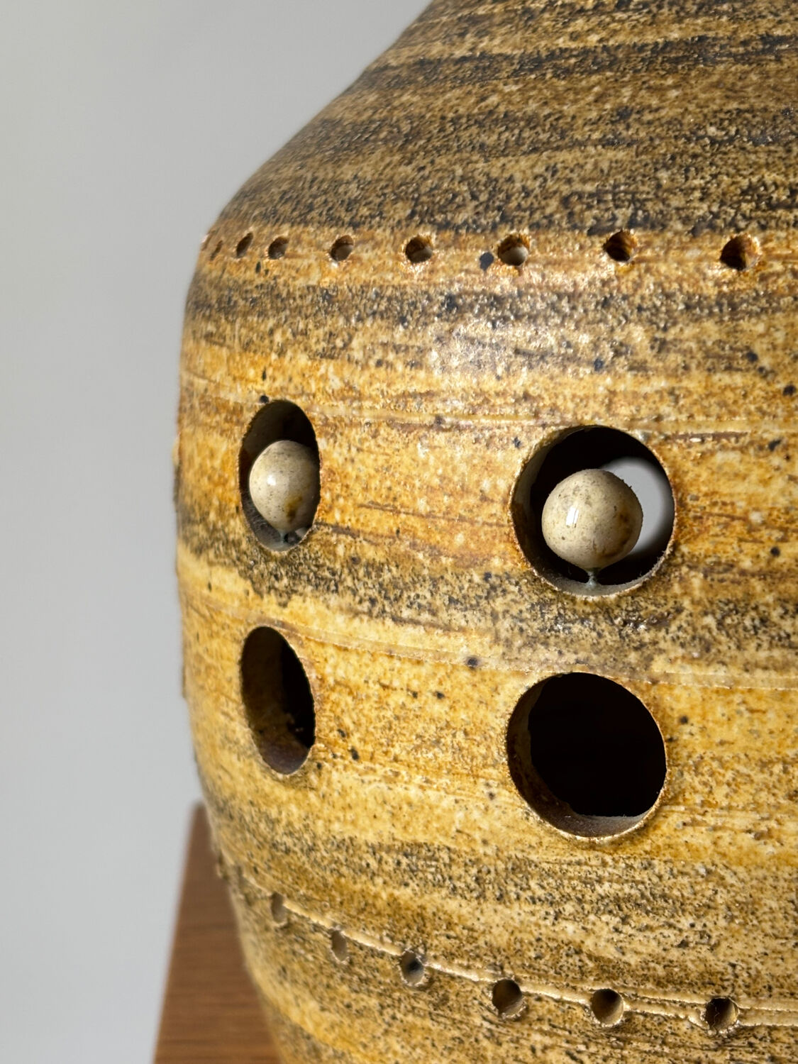 Lamp Georges Pelletier ceramic