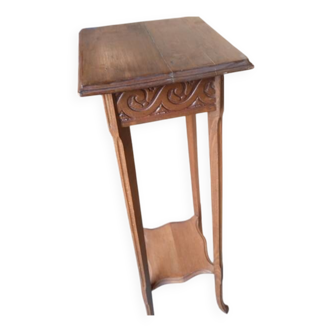 Sellette porte plante en bois art deco 1940