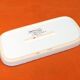 Butter tray earthenware hb henriot quimper france floral decoration