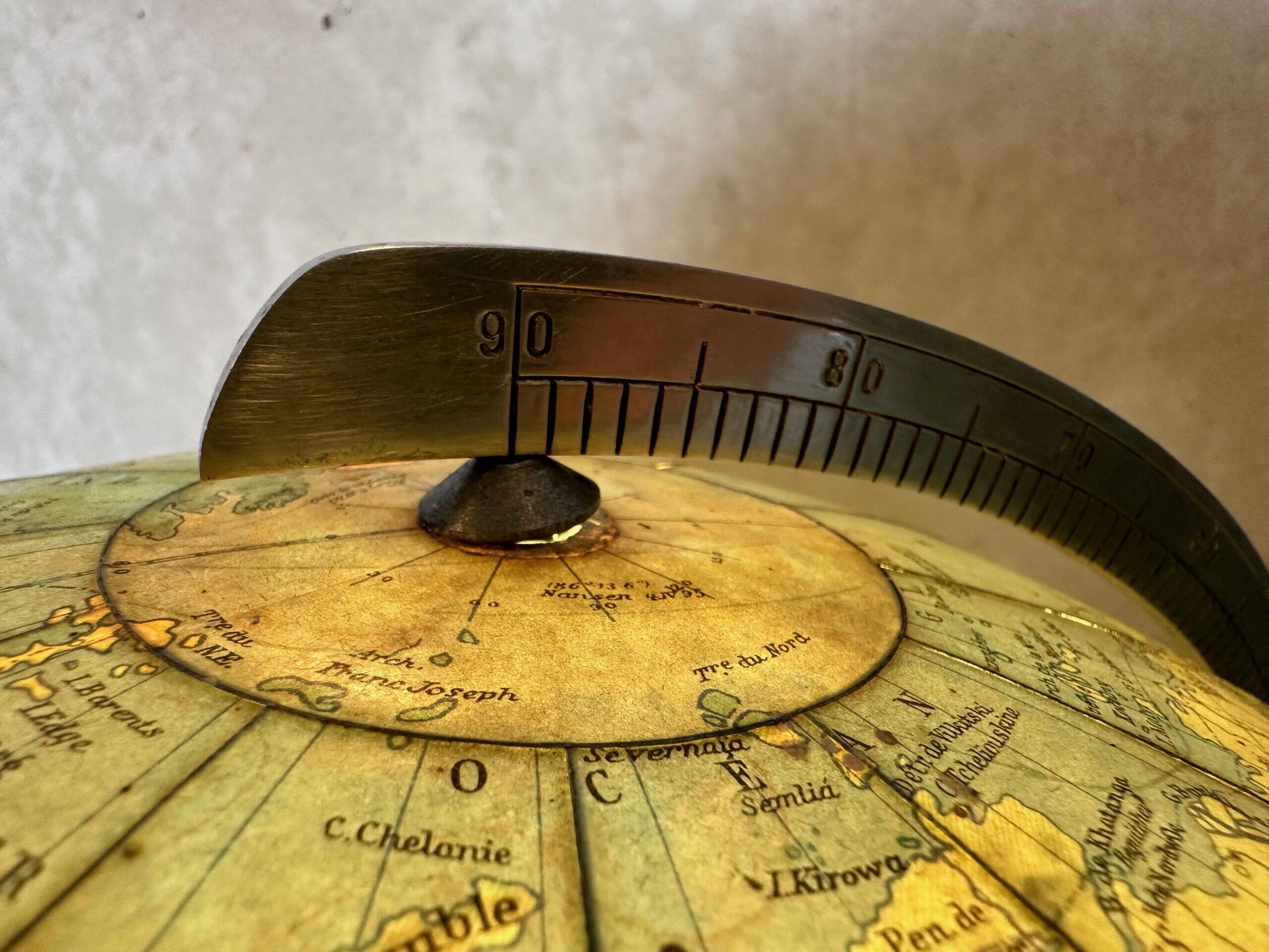 Globe vintage 'Colomb' / éclairage – verre
