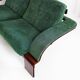 Vintage 2-3 seater sofa in alcantara. Åke Fribyter for Nelo Möbel. Sweden.