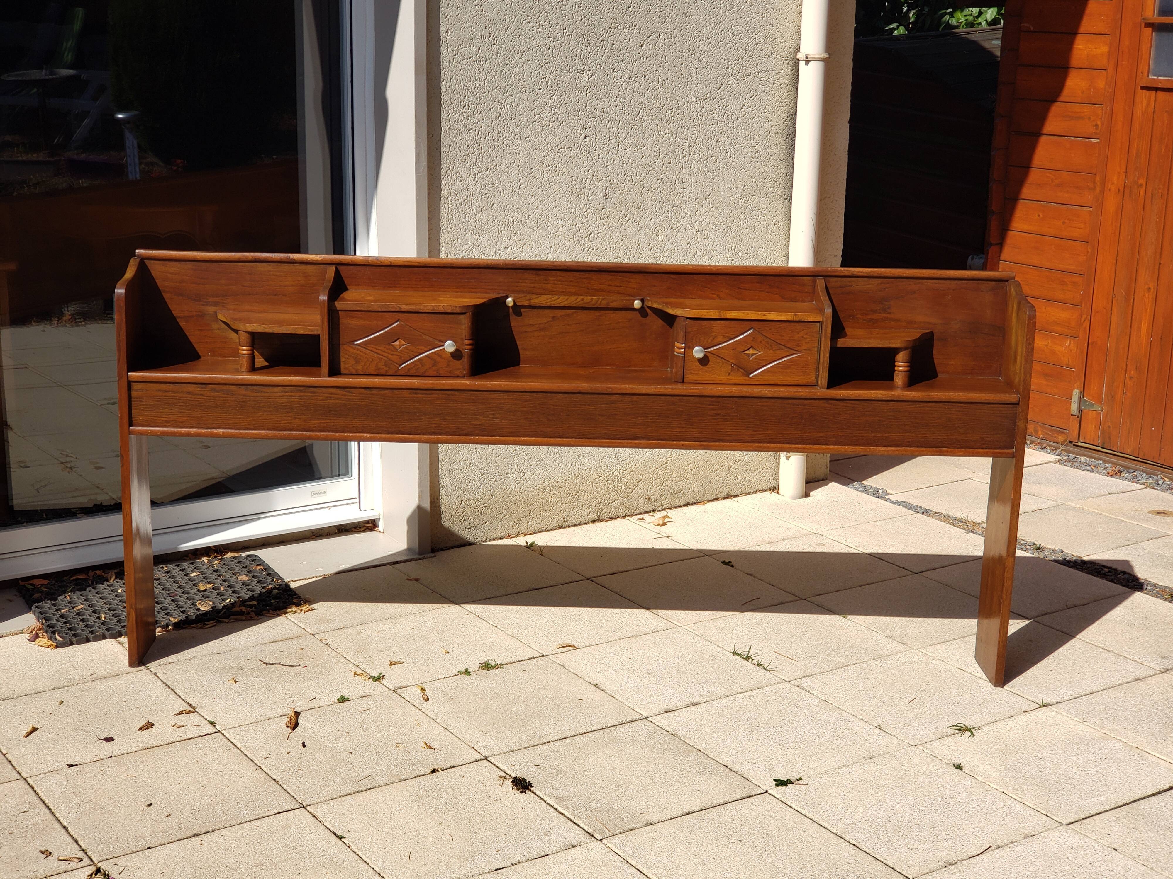 Vintage headboard from the 60s