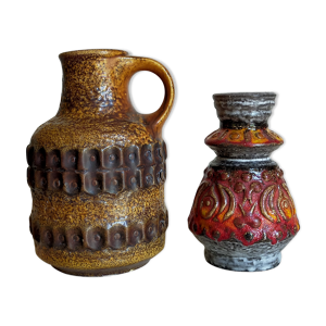 Duo de céramiques vintages