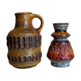 Vintage ceramic duo made in France