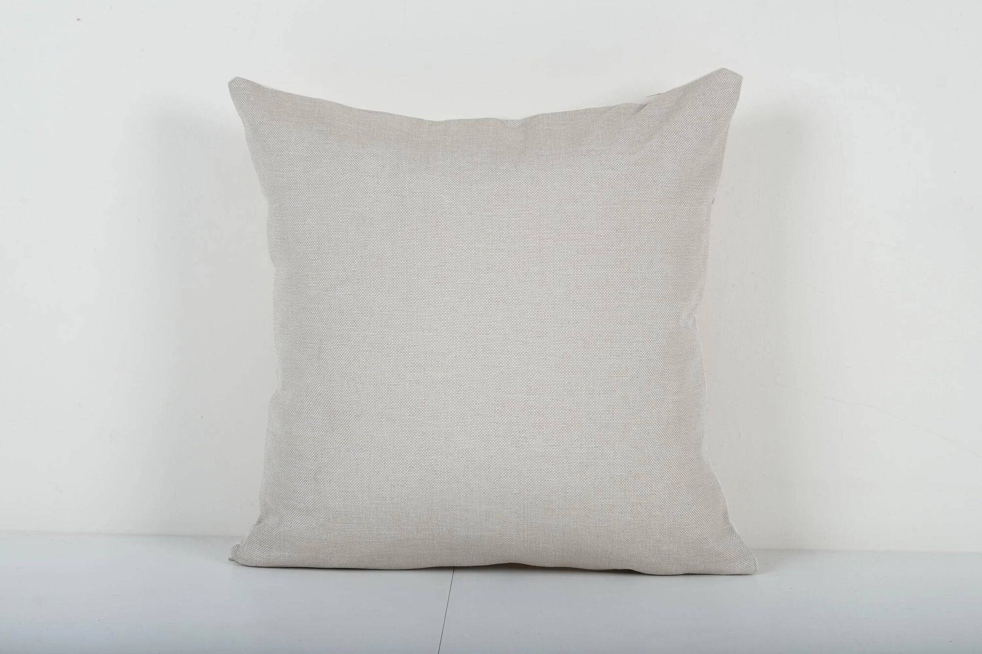 Vintage embroidered cushion cover 46x48 cm