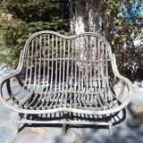 Former seat in bamboo and rattan