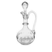 Art Deco crystal carafe, Germany, 1900s