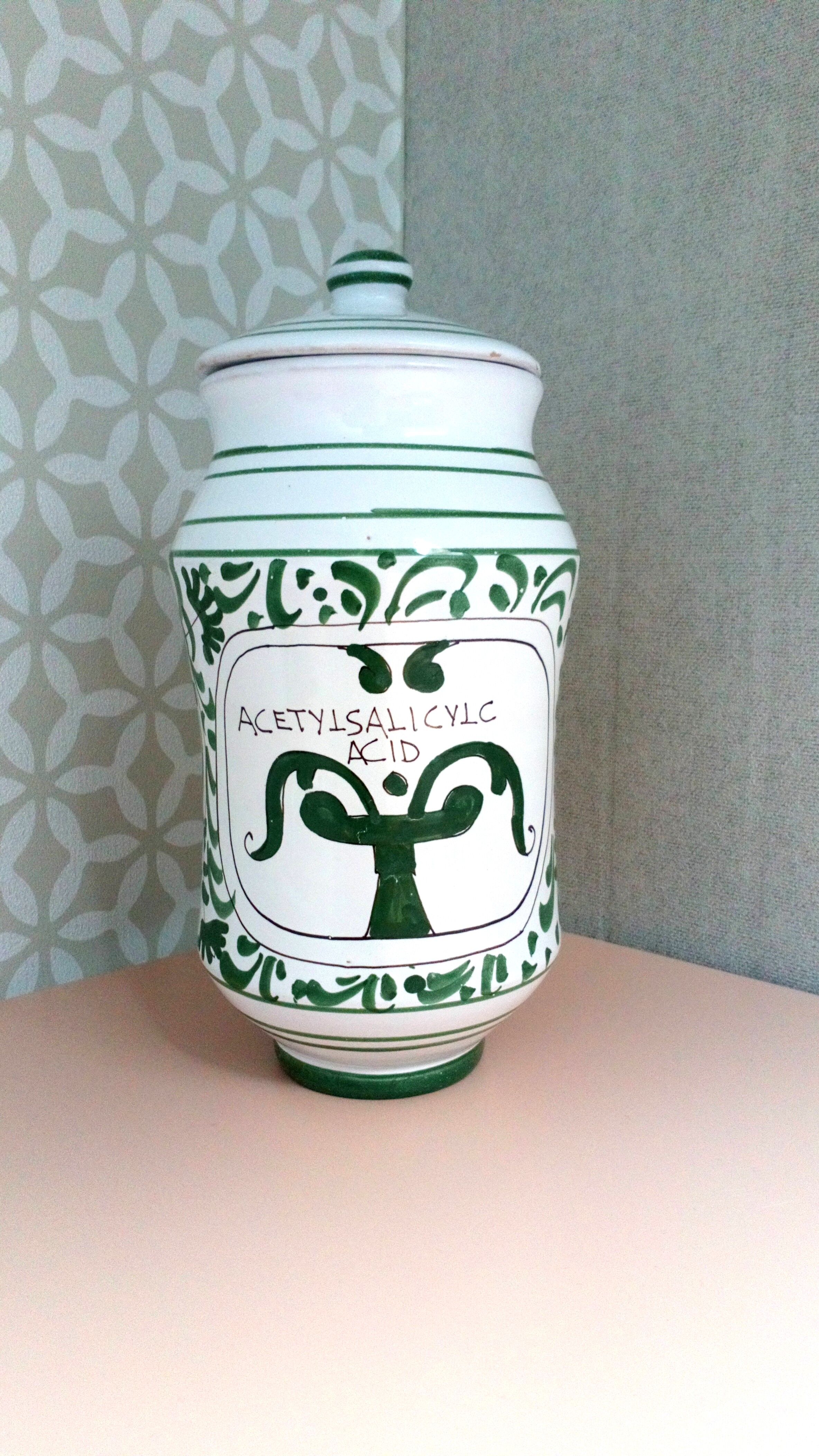 Pharmacy apothecary jar