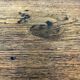 Rustic french farmhouse dining table made of oak and elm