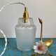Baladeuse tulipe vintage en verre