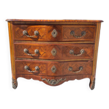 Louis XIV Commode in Marquetry Period 19th Century