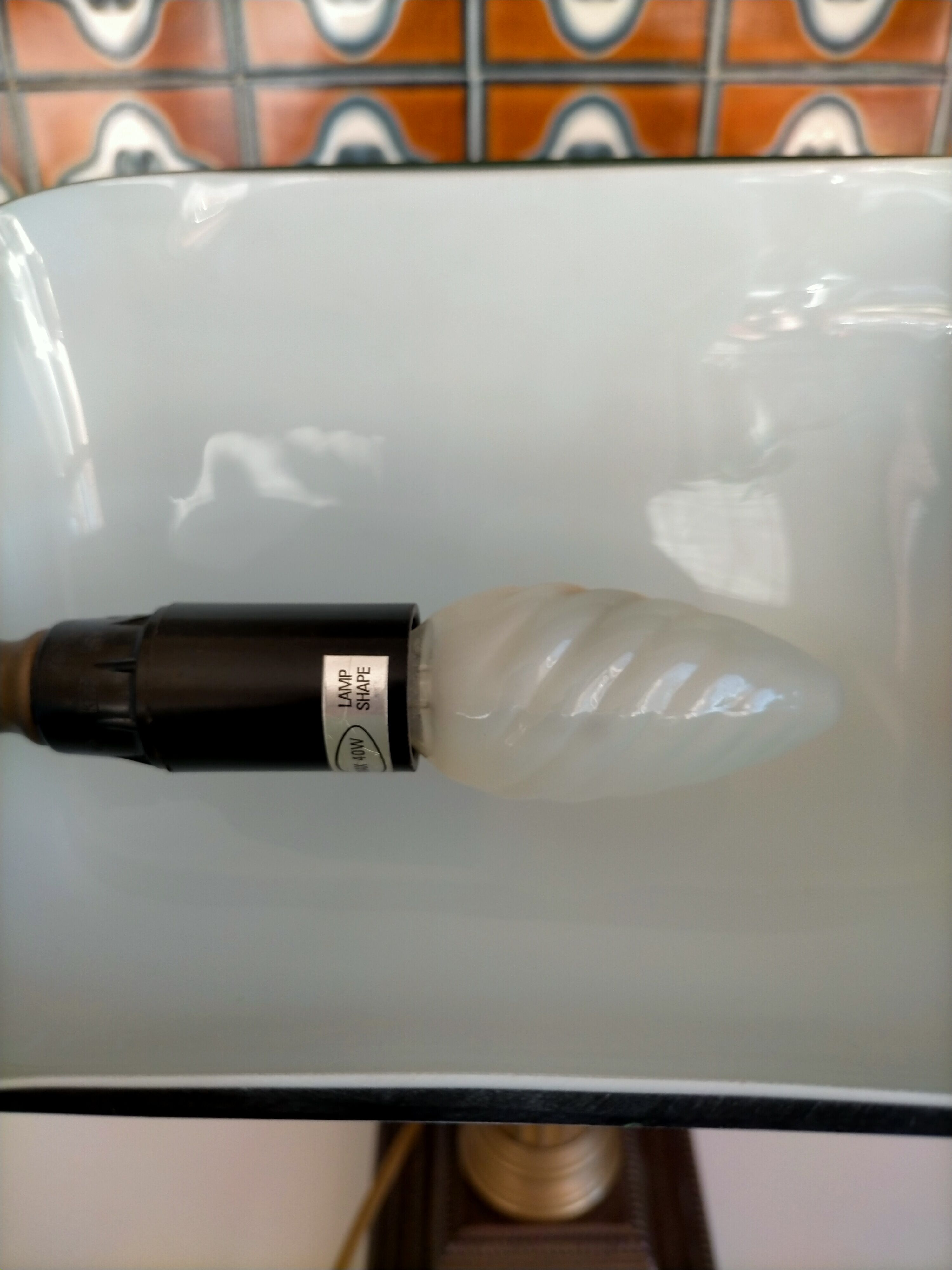 Office lamp to be installed