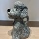 Old ceramic poodle jug