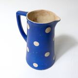 antique Longchamp style ceramic pitcher