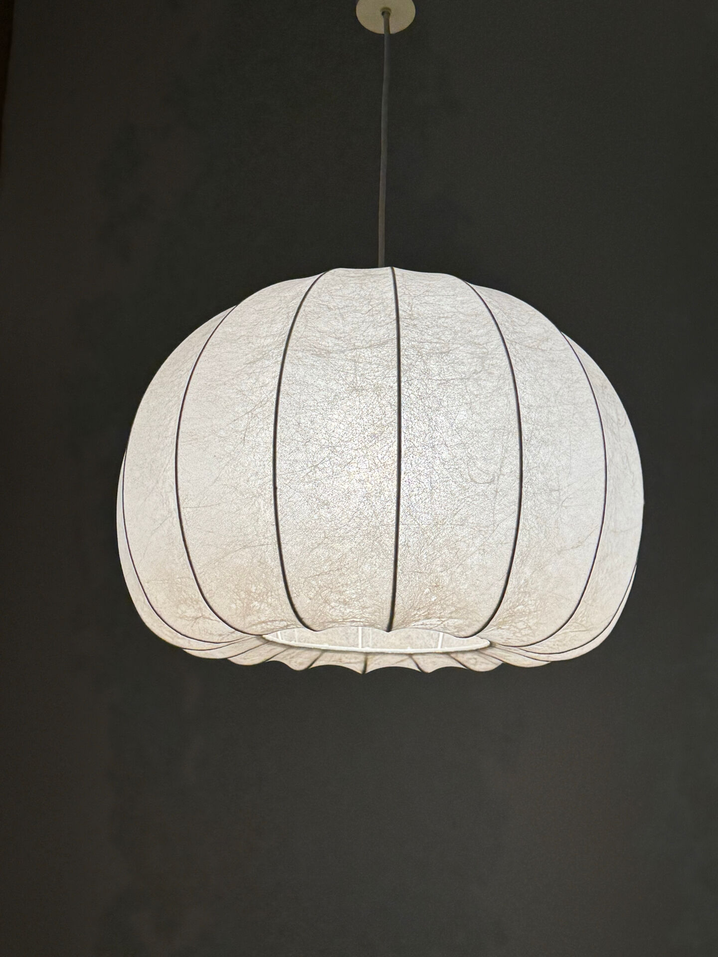 Large "Cocoon" pendant – Design by Goldkant Leuchten (1960s)