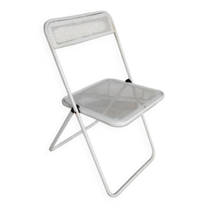 Chaise pliante en métal