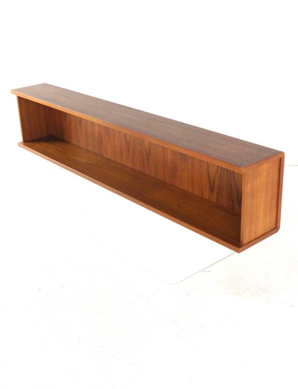 Teak Wall Shelf mid century modern danish design