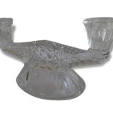 Glass candlestick