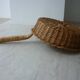 Wicker stove-shaped basket