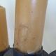 7-arm wrought iron candlestick - H 57 cm - large candle - antique