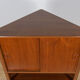 Mid-Century Modern Teak Corner Cabinet, 1960s