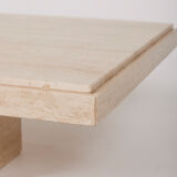 Travertine coffee table, 1970s