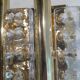 Crystal and brass sconces by Carl Fagerlund 1970