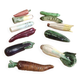 "Vallauris" type knife holders from the 60s, set of 11