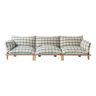 Very rare three seater sofa by Giovanni Offredi for Saportiti, Italy 1970s.