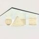 Table basse Travertin Metafora, Lella et Massimo Vignelli pour Martinelli Luce