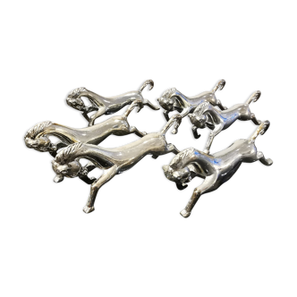 Set of 6 knife holders