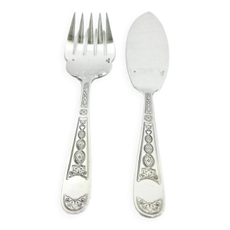 Christofle – Villeroy Fish Serving Cutlery