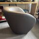 "Edito" convertible armchair in leather - Sacha Lakic for Roche Bobois
