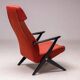Fauteuil Bengt Ruda, Triva, hêtre laqué noir, 1950