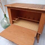 Buffet en bambou  1950