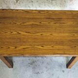 Farmhouse style dining table.