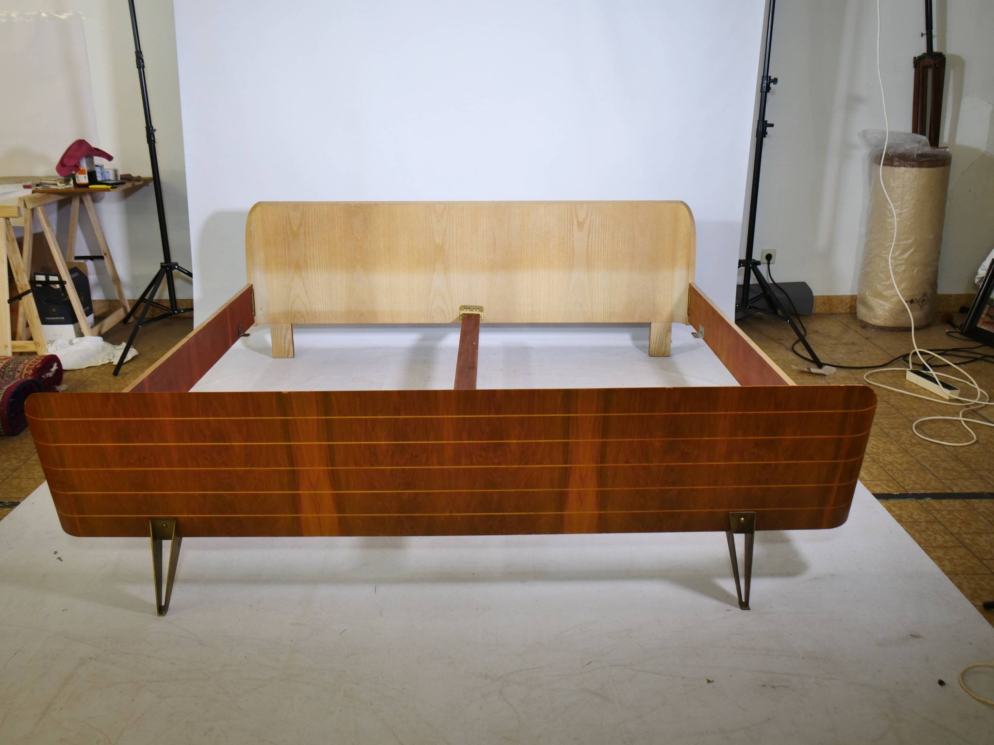 Lit double, années 50-60