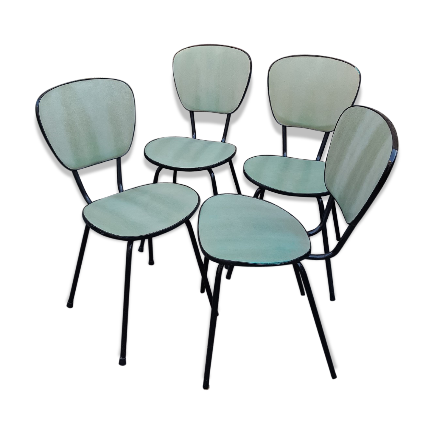 Série de 4 chaises des années 70