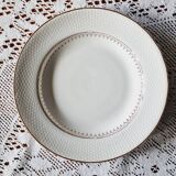 Set of 8 mismatched deep plates L'Amandinoise