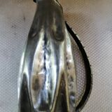 Tin pitcher signed and dated 1922