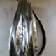 Tin pitcher signed and dated 1922