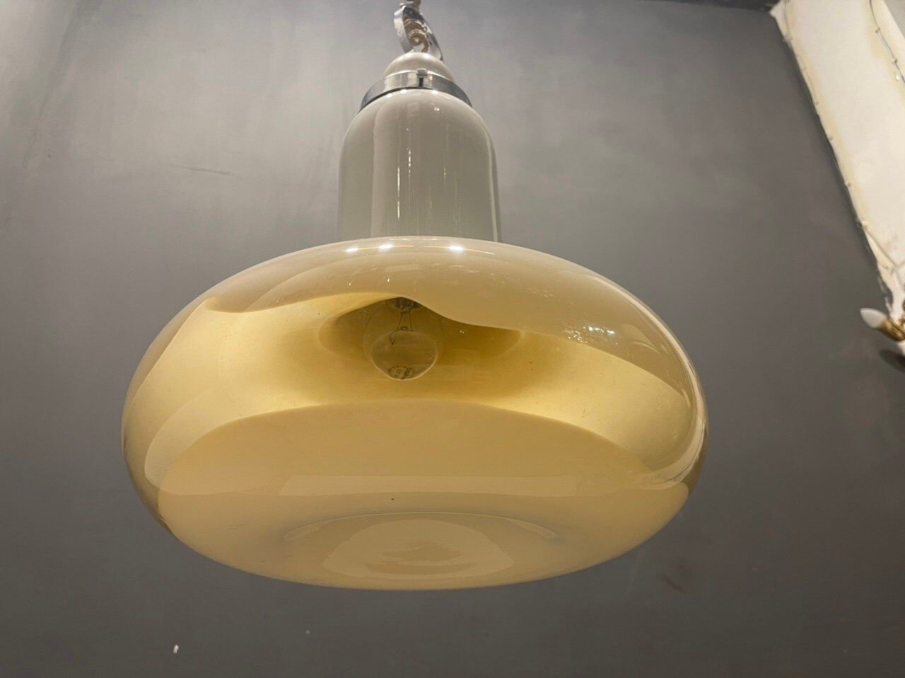 Mid-Century Italian Murano Glass Pendant Light