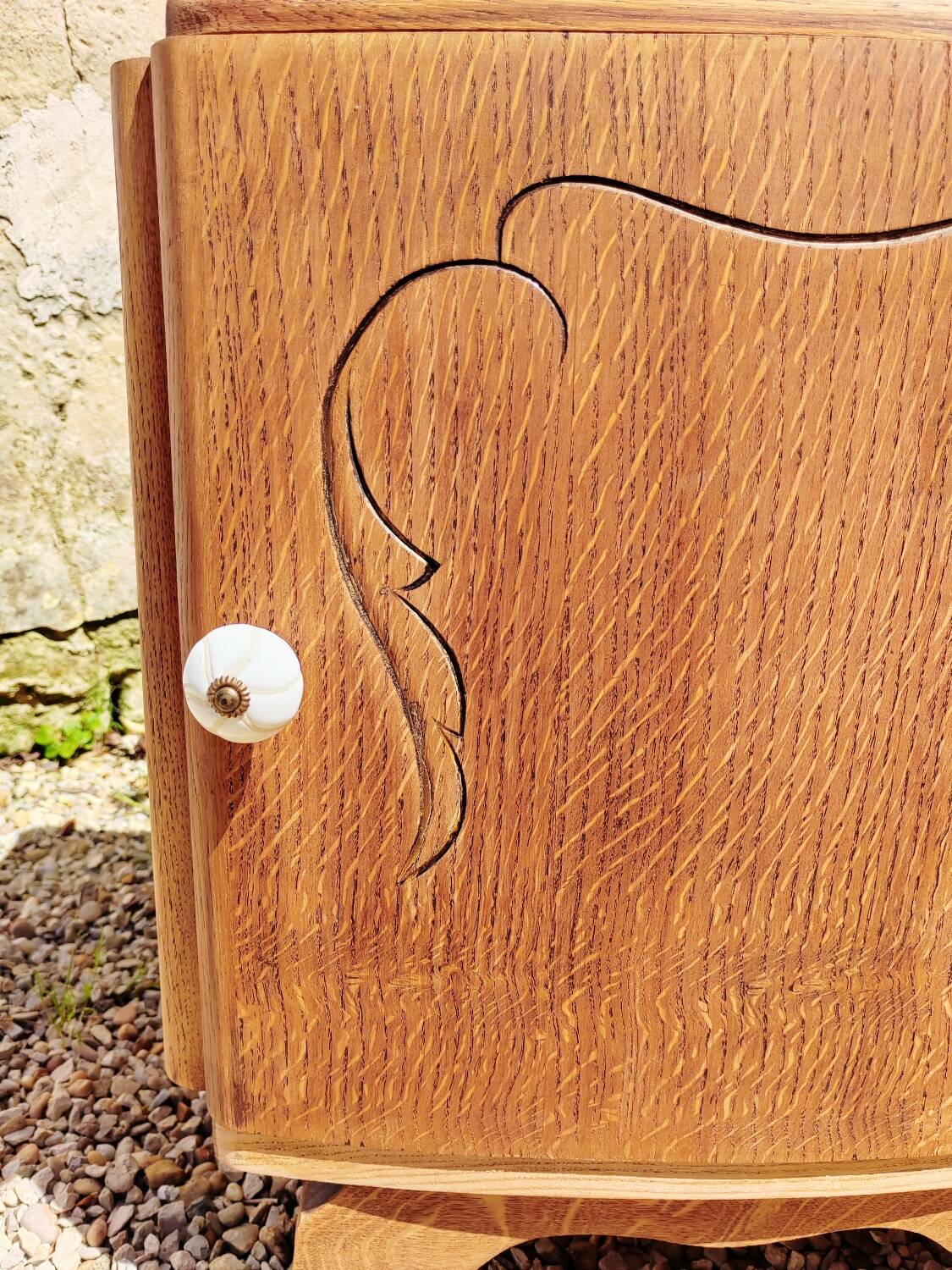 Art Deco bedside table