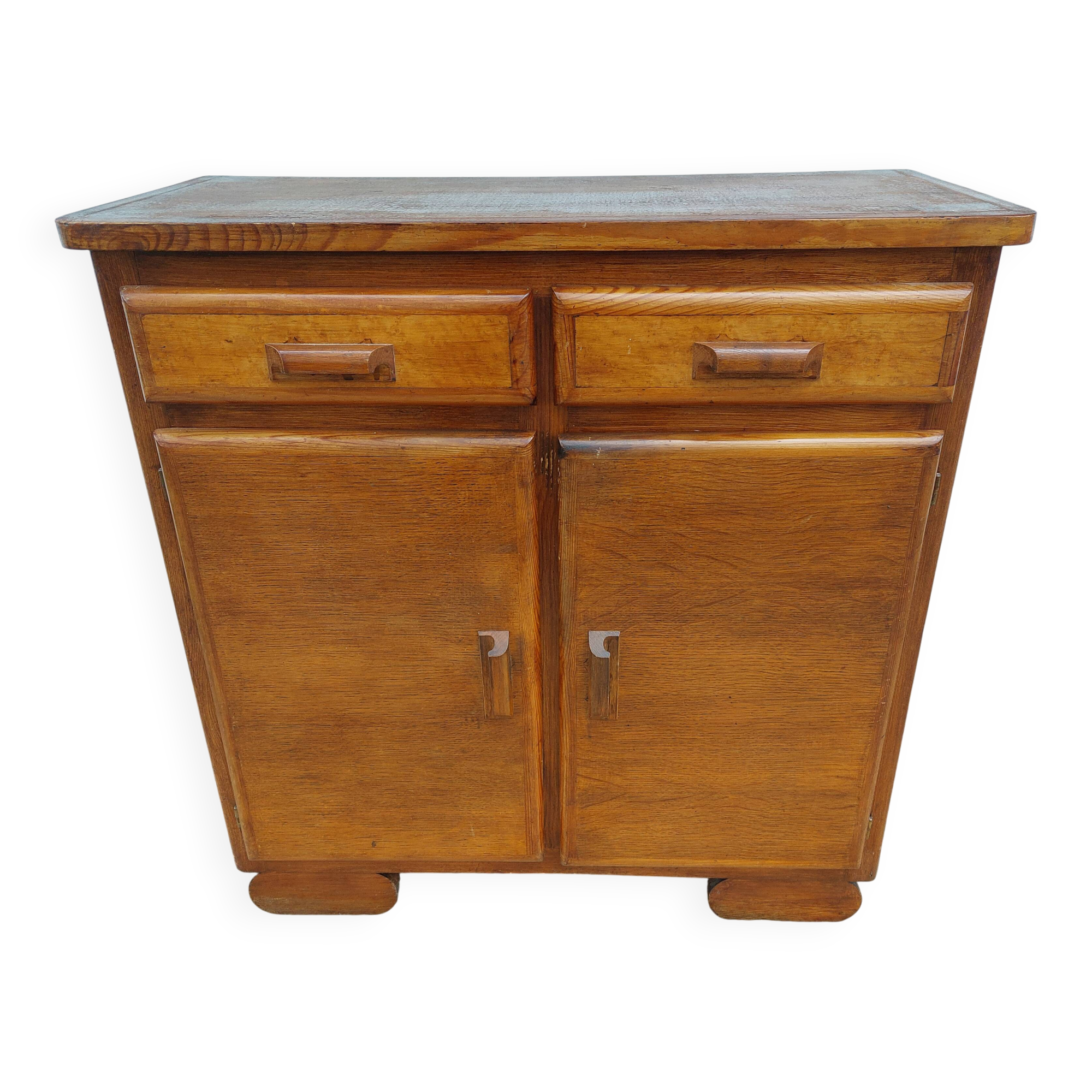 Vintage wooden handle buffet