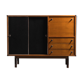 wooden highboard cabinet coslin 3v arredamenti anni '60 vintage