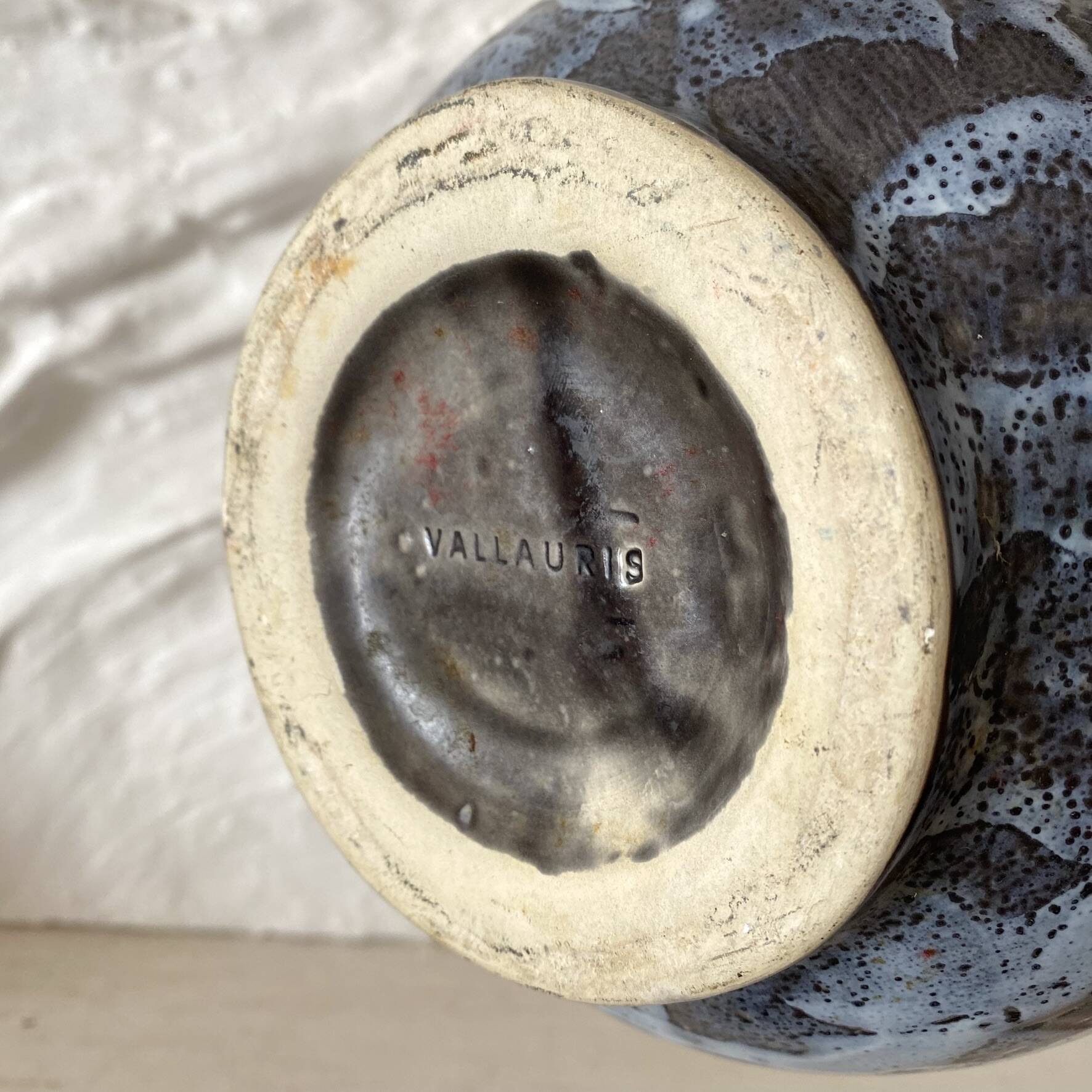 Pichet Vallauris, ceramic vase from the 1970s.