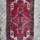 Ancient Persian carpet Hamadan handmade 108x192 cm